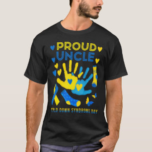 Tag des Bewusstseins für das Proud Onkel T21 World T-Shirt