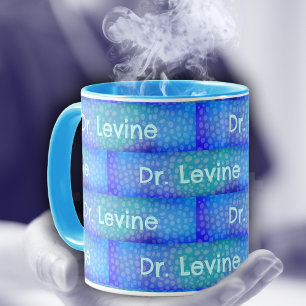 Tag des blauen und grünen Arztes Tasse