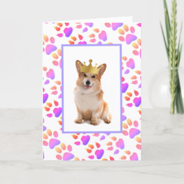 Tag des Corgi-Vaters Feiertagskarte