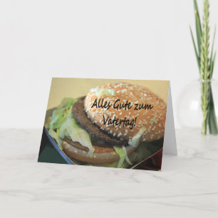 Tag des deutschen Vaters Karte
