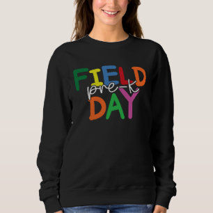 Tag des Feldes 2023 Vorschullehrer Kinder Kleinkin Sweatshirt