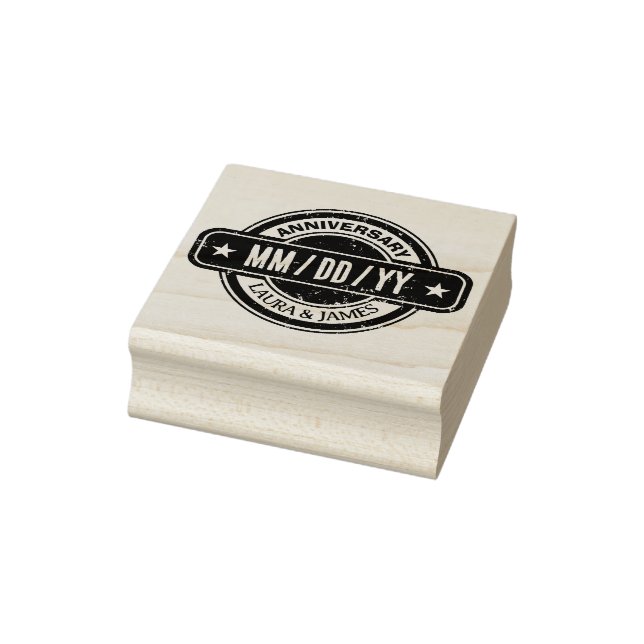 Tag des gebeutelten Jahrestags Gummistempel (Stempel)