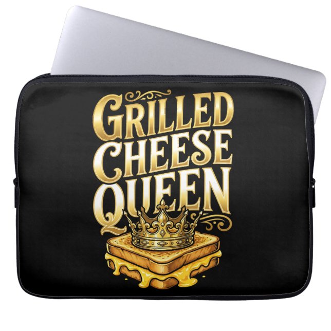 Tag des gegrillten Käses Laptopschutzhülle (Vorderseite)