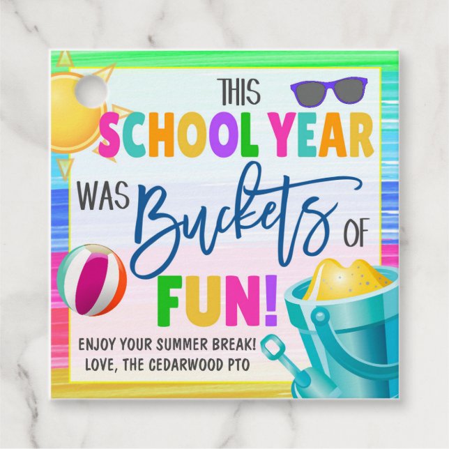 Tag des Geschenkes Geschenkanhänger