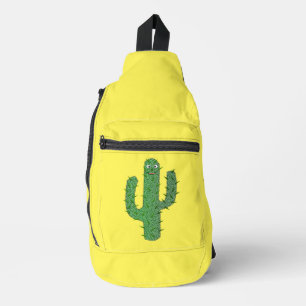 Tag des glücklichen Toten Kakteen Crossbody Bag