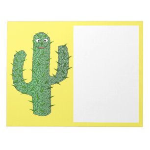 Tag des glücklichen Toten Kakteen Notizblock