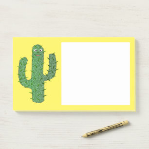 Tag des glücklichen Toten Kakteen Post-it Klebezettel