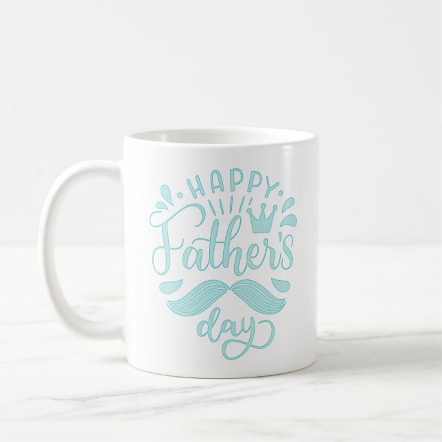 Tag des glücklichen Vaters Kaffeetasse (Links)