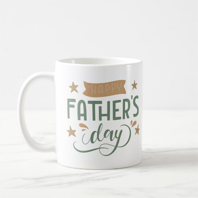 Tag des glücklichen Vaters Kaffeetasse (Links)