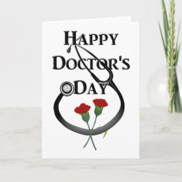 Tag des Glücks zum Arzt Karte