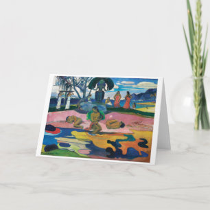 Tag des Gottes Paul Gauguin Karte