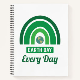 Tag des grünen Regenbogens Notizbuch