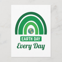 Tag des grünen Regenbogens Postkarte