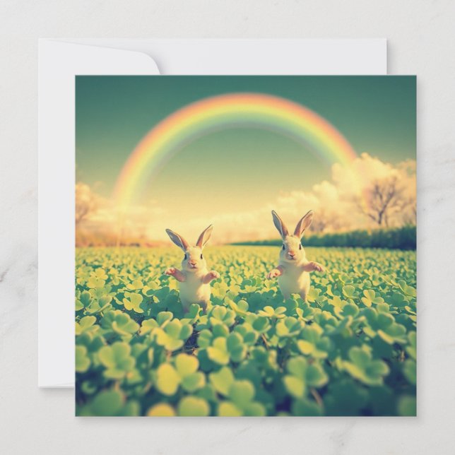 Tag des heiligen Patricks Feiertagskarte (Vorderseite)