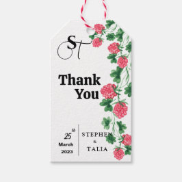 Tag des Hochzeitstipendiums Geschenkanhänger