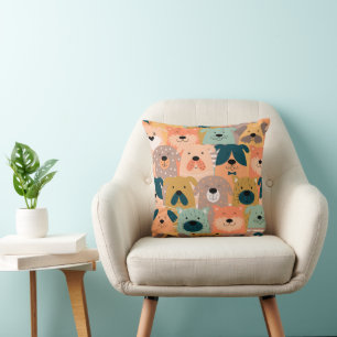 Tag des Hundes 16x16 Kissen