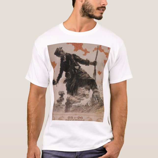 Tag des infantryman_Propaganda Plakats T-Shirt (Vorderseite)