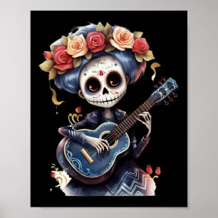 Tag des Inspiriert Zuckerschädels Poster