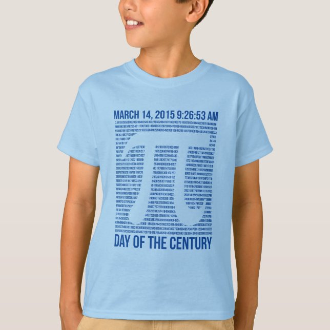 Tag des Jahrhunderts T-Shirt (Vorderseite)
