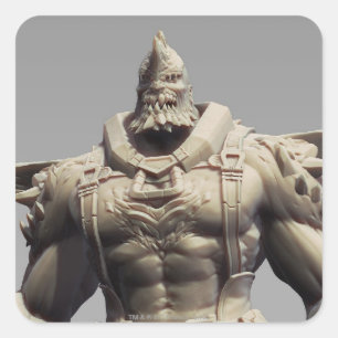 Tag des Jüngsten Gerichts-Alternative Quadratischer Aufkleber