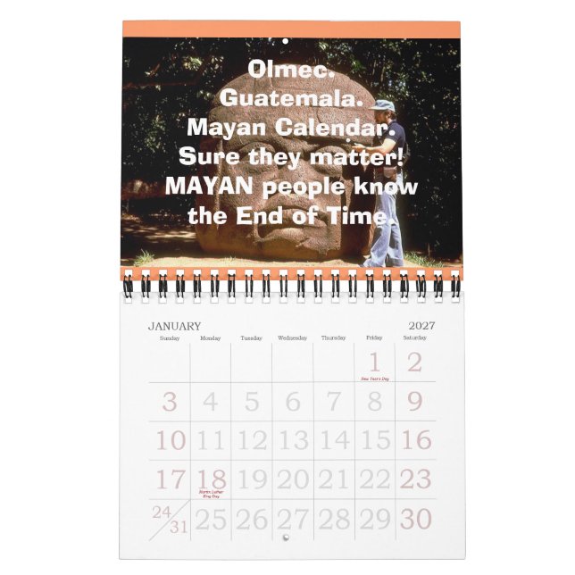 Tag des Jüngsten Gerichts-Kalender 2012 Kalender (Jan 2027)