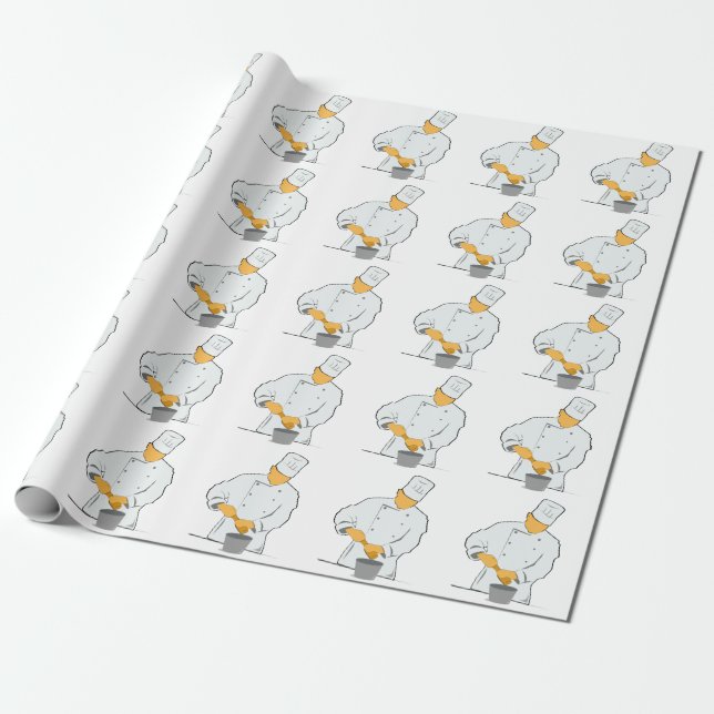 Tag des Küchenchefs Geschenkpapier (Ungerollt)