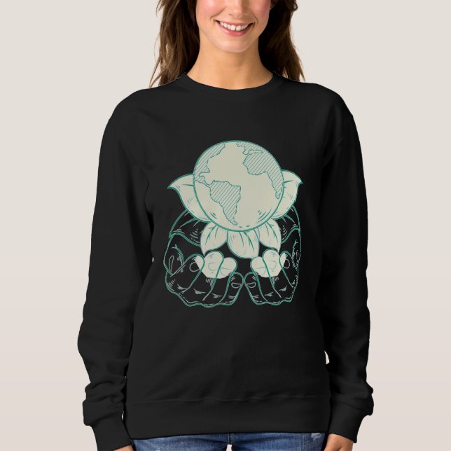 Tag des Lehrers der Erde Sweatshirt (Vorderseite)