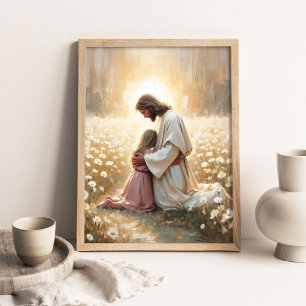 Tag des Lichts, Christliche Wandkunst, Jesus und M Poster