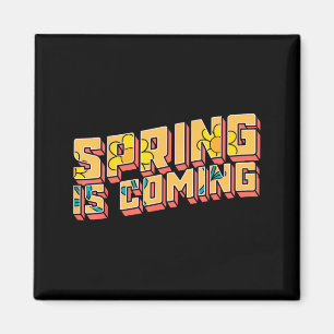 Tag des Murmeltiers Frühling kommt lustige Männer Magnet