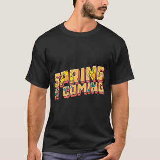 Tag des Murmeltiers Frühling kommt lustige Männer T-Shirt