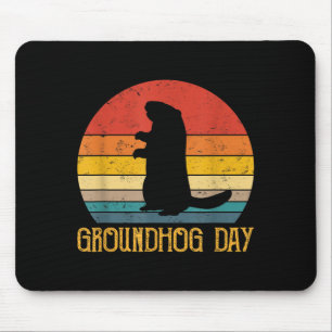 Tag des Murmeltiers Murmeltiere Lustiges Nagetier Mousepad