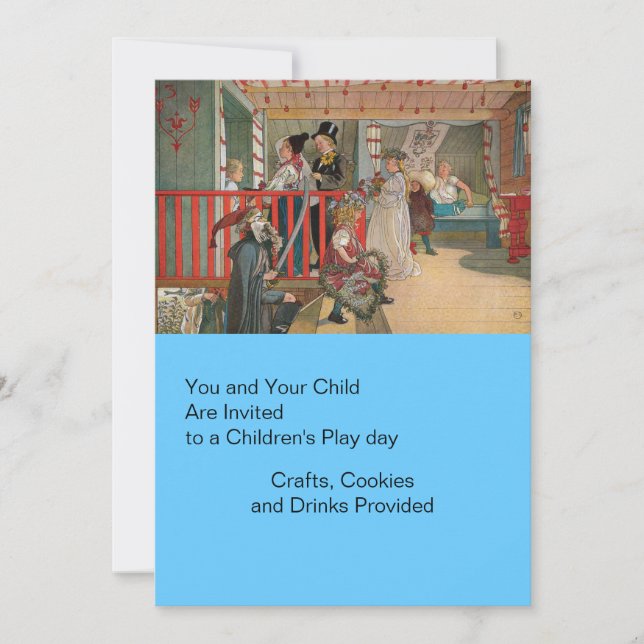 Tag des Namens im Lagerhaus Einladung (Vorderseite)