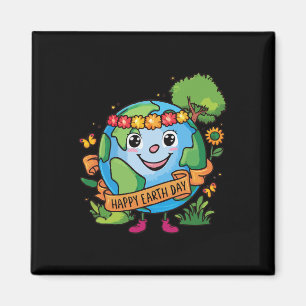 Tag des niedlichen Planeten-Erde-Bewusstseins Magnet