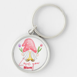 Tag des personalisierten Gnomen Schlüsselanhänger