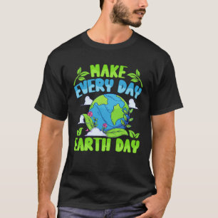 Tag des Planeten Erde Vegan Tiere Umwelt Allgemein T-Shirt