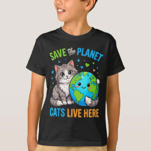Tag des Planeten Frauen Männer retten den Planeten T-Shirt