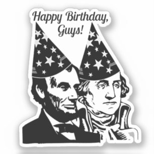 Tag des Präsidenten Aufkleber