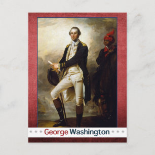 Tag des Präsidenten: George Washington Postkarte