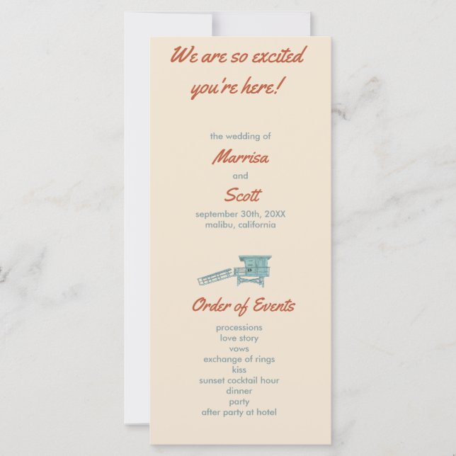 Tag des Programmes - Flachkarte (Vorderseite)