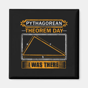 Tag des Satzes des Pythagoras Ich war da - Mathema Magnet