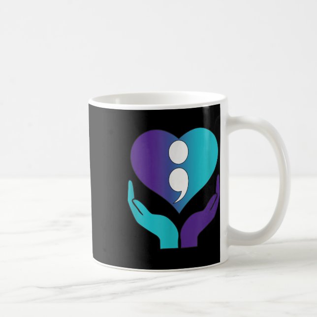 Tag des Selbstmordbewusstseins Kaffeetasse (Rechts)