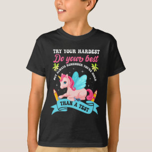 Tag des Shirts Einhorntest