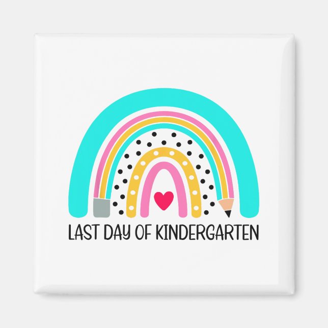 Tag des Shirts Kindergarten Weihnachtsgeschenke fü Magnet (Vorne)