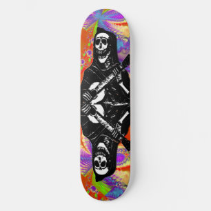 Tag des Skate des Toten Skeletts Skateboard