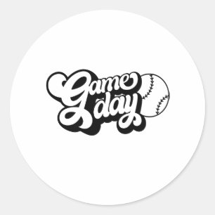 Tag des Sports Runder Aufkleber