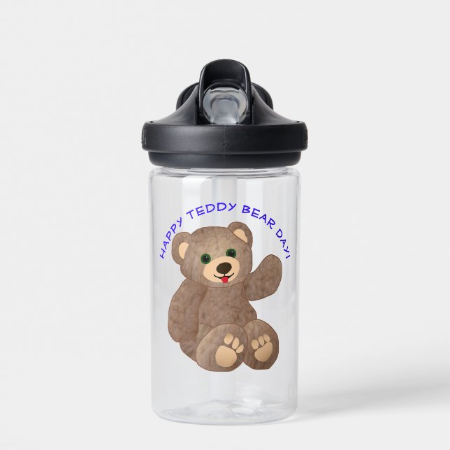 Tag des Teddybären Trinkflasche (Vorne)
