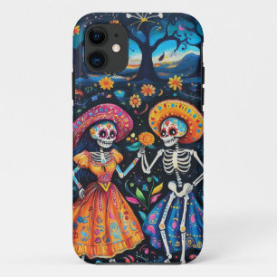 Tag des toten bunten Designs Case-Mate iPhone Hülle