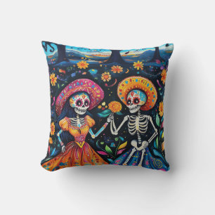 Tag des toten bunten Designs Kissen