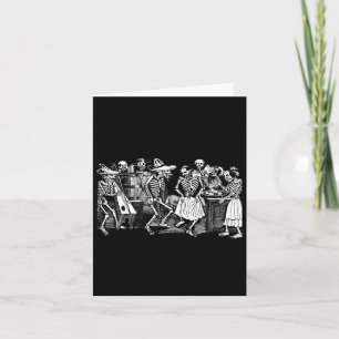 Tag des Toten Dia de Los Muertos Karte