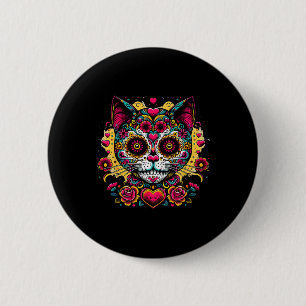 Tag des Toten Dias de Los Muertos Cinco de Mayo S Button